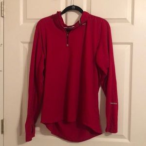 Red Nike Pullover